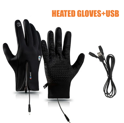 HygoSport Rechargeable Heated Electric touchscreen Gloves