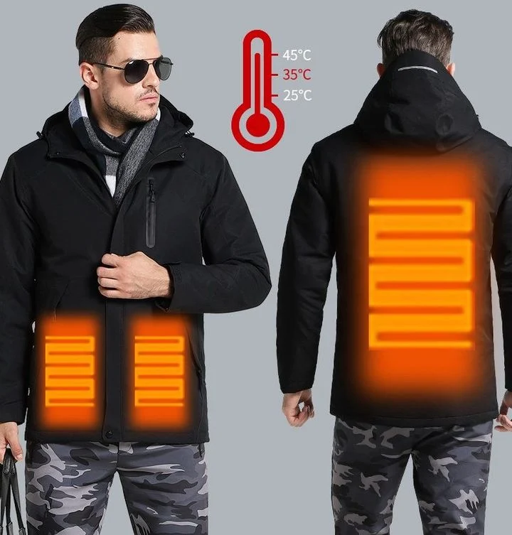 Electrically heated down vest