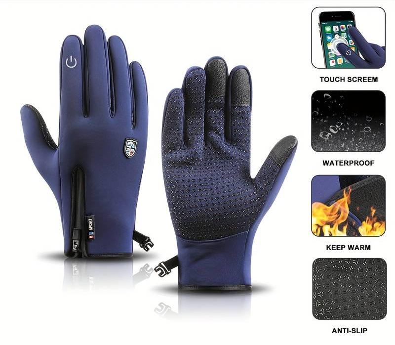 HygoSport Rechargeable Heated Electric touchscreen Gloves